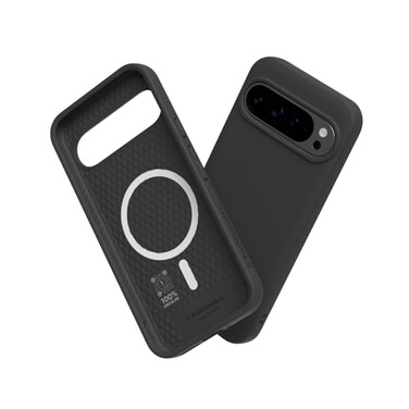 RhinoShield SolidSuit Case Compatible with Magsafe for Pixel 9 Pro XL Shock Absorbent Slim Design Protective Cover with Premium Matte Finish 35M 11ft Drop Protection Classic Black