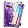 Dexnor for Samsung Galaxy S10 Case Built in Screen Protector and Kickstand Heavy Duty Military Grade Protection Shockproof Protective Cover for Samsung Galaxy S10 Purple