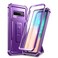 Dexnor for Samsung Galaxy S10 Case Built in Screen Protector and Kickstand Heavy Duty Military Grade Protection Shockproof Protective Cover for Samsung Galaxy S10 Purple