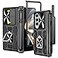 VEGO for Galaxy Z Fold 4 Case with S Pen HolderHinge Protection360degree Rotating KickstandSlide Camera CoverFront HD Screen Protector Protective Cover for Samsung Z Fold 4 Black