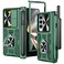 VEGO for Z Fold 4 Case with S Pen Holder with Hinge Protection360degree Rotating KickstandSlide Camera CoverFront HD Screen Protector Protective Cover for Samsung Galaxy Z Fold 4 Green