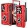 VEGO for Z Fold 4 Case with S Pen Holder with Hinge Protection360degree Rotating KickstandSlide Camera CoverFront HD Screen Protector Protective Cover for Samsung Galaxy Z Fold4 Red