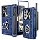 VEGO for Z Fold 4 Case with S Pen Holder with Hinge Protection360degree Rotating KickstandSlide Camera CoverFront HD Screen Protector Protective Cover for Samsung Galaxy Z Fold 4 Blue