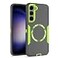 showdd Designed for Samsung Galaxy S24 Plus s24 CaseMagneticDouble Drop Protection Heavy DutyCompatible with MagSafeDustproofNo Fading No Yellowingfor Men WomenGrey Green