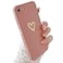 HJWKJUS Compatible with iPhone 66S Case for Women GirlCute Plated Love Heart with Full Camera Lens Protection Case Soft Silicone TPU AntiScratch Protective Cover for iPhone 66sPink
