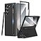 Maxdara for Z Fold 6 Case with S Pen Holder Galaxy Z Fold 6 Case with Hidden Foldable Kickstand and Builtin Screen Protector Slim Shockproof Phone Cover Black