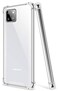 SALAWAT Galaxy Note 10 Lite Case Clear Cute Gradient Slim Phone Case Cover Reinforced TPU Bumper Hard PC Back Shockproof Protective Case for Samsung Galaxy Note 10 Lite 67 Inch 2020 Crystal Clear