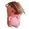 QoKcoahn Case Compatible with iPhone 13 Pro MaxCute 3D Kawaii Funny Ugly Beaver Cartoon Cover with Keychain Soft Silicone Gel Drop Protector Women Girls