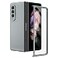 Ruky for Galaxy Z Fold 3 Case Full Body with Builtin Screen Protector Hard PC UltraThin AntiScratches Shockproof Protective Phone Case for Samsung Galaxy Z Fold 3 Light Sliver