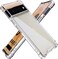KIOMY Case for Google Pixel 6 Pro Airbag Corners Shockproof Bumper Protective Phone Cover Hybrid Design Hard PC Back with Flexible TPU Frame Clear See Through
