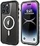 Dewfoam Design for iPhone 14 Pro Max Waterproof Case Shockproof Dustproof Phone Case with Screen Protector Full Body Protective Phone Case for iPhone 14 Pro Max 67 inchBlack