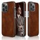 LOHASIC Compatible with iPhone 13 Pro Case Premium Leather Slim Luxury Business Classic Protective Shockproof Soft Grip Back Cover Men Women Cases for iPhone 13 Pro 61 2021 Dark Brown