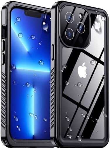 Red2Fire 2025 New for iPhone 13 Pro Max Case WaterproofBuiltin Screen Protector Camera Protector Full Body Shockproof IP68 UnderwaterDustproofDropproof Phone Case for iPhone 13 Pro Max 67