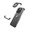 Losin Compatible with iPhone 13 Pro Case Borderless Design Camera Lens Protection Thin Lightweight Soft Silicone Frameless Case Shockproof Bumper Cover for iPhone 13 Pro 61 inch Black