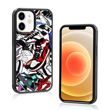 Axulimin Cool Shoe Phone Case for iPhone 12 Mini Case for Teen Boys Men Kids Boys 54 Inch