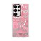 CASETiFY Magnetic Clear Galaxy S25 Ultra Case Compatible with Magsafe Cheetah Paradise Pink
