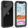 ZWWADR for iPhone 11 Waterproof Case with Screen Protector Full Body Protector Shockproof Dustproof Dirtproof Heavy Duty IP68 Waterproof Case for iPhone 1161inch Clear