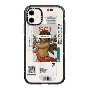 CASETiFY Impact Case for iPhone 11 Below 30 Degrees Clear Black