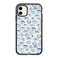CASETiFY Impact Case for iPhone 11 Blue All Seeing Eye Summer Holiday Pattern Clear Black