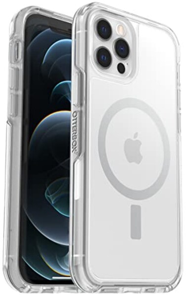 OtterBox Symmetry Case with MagSafe for iPhone 12 iPhone 12 PRO ONLY NonRetail Packaging Clear