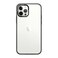 CASETiFY Compact iPhone 12 iPhone 12 Pro Case 2X Military Grade Drop Tested 4ft Drop Protection Clear Black