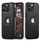 DOGODON Design Compatible with iPhone 12 iPhone 12 Pro Case Luxury Leather Business Vintage Slim NonSlip Soft Grip Shockproof Protective Cover 2020 61 Inch Black
