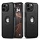 DOGODON Design Compatible with iPhone 12 iPhone 12 Pro Case Luxury Leather Business Vintage Slim NonSlip Soft Grip Shockproof Protective Cover 2020 61 Inch Black