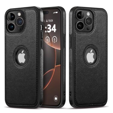 DOGODON Design Compatible with iPhone 12 iPhone 12 Pro Case Luxury Leather Business Vintage Slim NonSlip Soft Grip Shockproof Protective Cover 2020 61 Inch Black