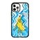 CASETiFY Impact Case for iPhone 12 iPhone 12 Pro Arson Banana Clear Black