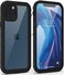 ibelief Waterproof Case Designed for iPhone 12 Pro 61 inchFull Body Sealed Cover with Built in Screen ProtectorIP68 Waterproof Shockproof Clear Rugged CaseBlack