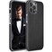 LOHASIC Leather Case for iPhone 13 Pro Max Men Women Luxury Slim Business PU Cover Flexible Bumper Rugged Grip Shockproof Full Body Protective Phone Cases for iPhone 13 Pro Max 67 2021 Black
