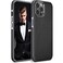 LOHASIC Leather Case for iPhone 13 Pro Max Men Women Luxury Slim Business PU Cover Flexible Bumper Rugged Grip Shockproof Full Body Protective Phone Cases for iPhone 13 Pro Max 67 2021 Black