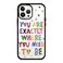 CASETiFY Impact iPhone 13 Pro Max Case 66ft Drop Protection You are Exactly Clear Black