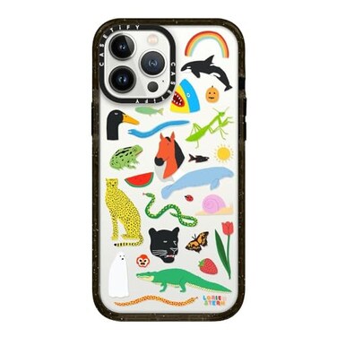 CASETiFY Impact iPhone 13 Pro Max Case 66ft Drop Protection in Italian Case Glossy Black