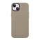 CASETiFY iPhone 14 Pebbled Case 49ft Drop ProtectionCompatible with Magsafe Greige Light Brown