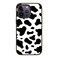 CASETiFY Impact iPhone 14 Pro Max Case 4X Military Grade Drop Tested 82ft Drop ProtectionCompatible with Magsafe Cow Print Glossy Black