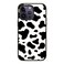 CASETiFY Impact iPhone 14 Pro Max Case 4X Military Grade Drop Tested 82ft Drop ProtectionCompatible with Magsafe Cow Print Glossy Black