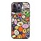 CASETiFY Impact iPhone 14 Pro Max Case 4X Military Grade Drop Tested 82ft Drop Protection Fruit Stickers Glossy Black