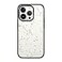 CASETiFY Compact iPhone 14 Pro Case 4 ft 2X Military Grade Drop ProtectionSlimLightweight Space Pattern on Clear Background Clear Black