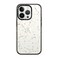 CASETiFY Compact iPhone 14 Pro Case 4 ft 2X Military Grade Drop ProtectionSlimLightweight Space Pattern on Clear Background Clear Black