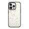 CASETiFY Compact iPhone 14 Pro Case 4 ft 2X Military Grade Drop ProtectionSlimLightweight Space Pattern on Clear Background Clear Black