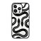CASETiFY Compact iPhone 14 Pro Case 4 ft 2X Military Grade Drop ProtectionSlimLightweight Black Kingsnake Clear Black