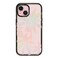 CASETiFY Impact Case for iPhone 15 4X Military Grade Drop Tested 82ft Drop Protection Flower Prints Modern Tropical Palm Tree Clear Black