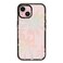CASETiFY Impact Case for iPhone 15 4X Military Grade Drop Tested 82ft Drop Protection Flower Prints Modern Tropical Palm Tree Clear Black