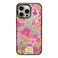 CASETiFY Impact iPhone 15 Pro Max Case 4X Military Grade Drop Tested 82ft Drop Protection Stickers Prints Groovy Pattern Clear Clear Black