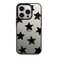 CASETiFY Compact iPhone 15 Pro Case 4 ft 2X Military Grade Drop ProtectionSlimLightweight Star Marks Clear Black