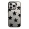 CASETiFY Compact iPhone 15 Pro Case 4 ft 2X Military Grade Drop ProtectionSlimLightweight Star Marks Clear Black