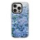 CASETiFY Clear iPhone 15 Pro Case Not Yellowing 66 ft 3X Military Grade Drop ProtectionMagsafe Nantucket Blue Hydrangeas Clear