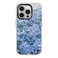 CASETiFY Clear iPhone 15 Pro Case Not Yellowing 66 ft 3X Military Grade Drop ProtectionMagsafe Nantucket Blue Hydrangeas Clear