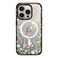 CASETiFY Impact iPhone 15 Pro Case 4X Military Grade Drop Tested 82ft Drop ProtectionCompatible with Magsafe Flower Prints Pink Pastel Cute Floral Clear Black